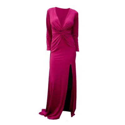 Ceylan Bcn Women's Pink / Purple Viena Maxi Dress Orchid In Pink/purple