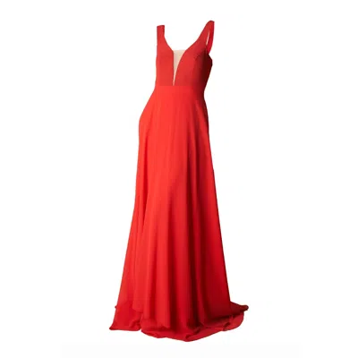 Ceylan Bcn Women's Red Sicilia Maxi Dress Rojo