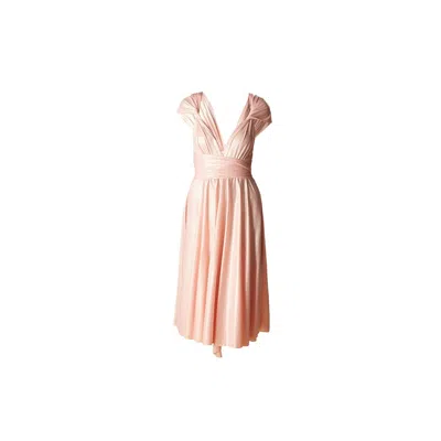 Ceylan Bcn Women's Rose Gold Cocktail Dress Luxury Rose