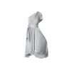 Ceylan Bcn Women's White Midi Pearl Dress In White