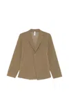 Cfcl Button-up Blazer In Brown
