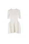 Cfcl Fcl Womens White Gold Pottery Glitter Knitted Mini Dress