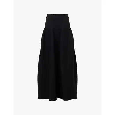 Cfcl Womens  Pottery High-rise Knitted Midi Skirt In Black
