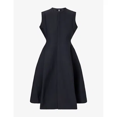 Cfcl Fcl Womens Milan Vest Woven Midi Dress Black