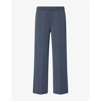 Cfcl Fcl Womens Milan Wide-leg Knit Trousers Dark Gray