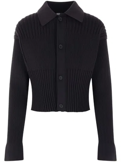 Cfcl Fluted Cropped Shirt Cardigan