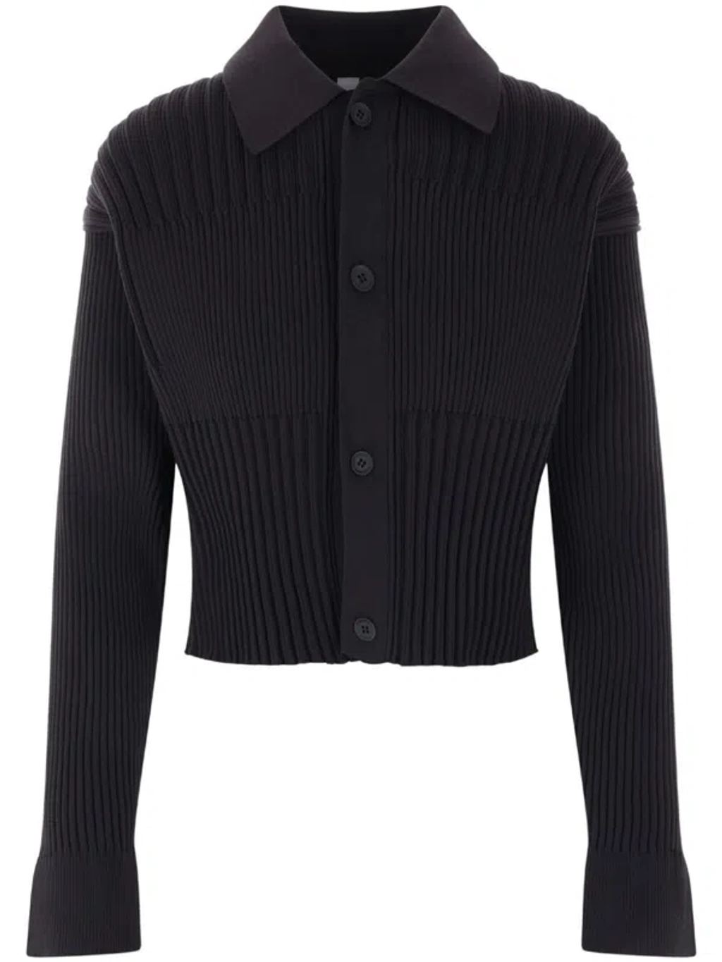 カーディガン CFCL FLUTED CROPPED SHIRT CARDIGAN FLUTED CROPPED SHIRT CARDIGAN