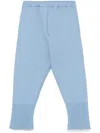 Cfcl Fluted Tapered Trousers In Blue