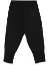 Cfcl Fluted Tapered Trousers In Schwarz