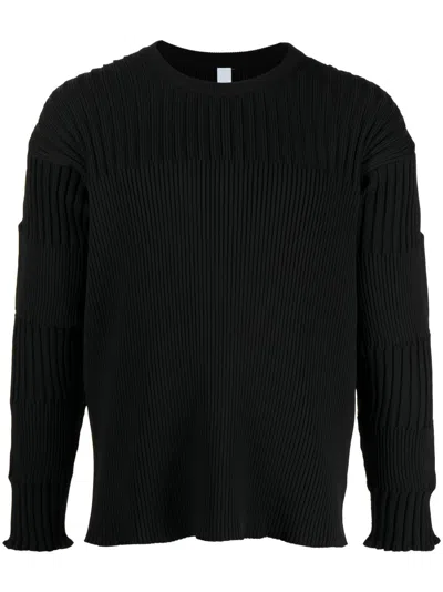 Cfcl Long-sleeve Knitted Jumper In Black