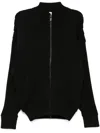 Cfcl Louver Stand-up Collar Jacket In Black