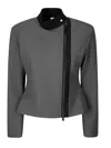 Cfcl Mesh Zip Jacket In Grey