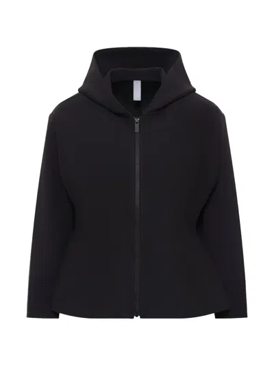 Cfcl Milan Hoodie Flare Jacket In Black