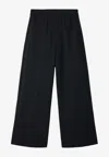 Cfcl Milan Semi Wide-leg Pants In Black