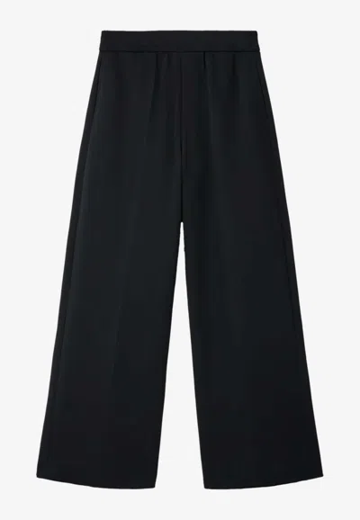 Cfcl Milan Semi Wide-leg Pants In Black