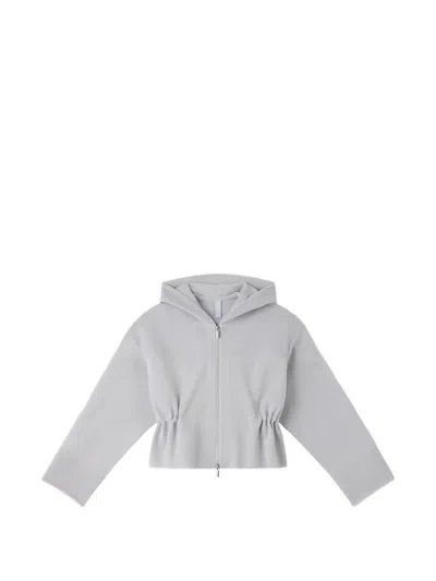 Cfcl Milan Zip-up Hooded Jacket In Gray