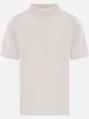 Cfcl Mock Neck T-shirt In White