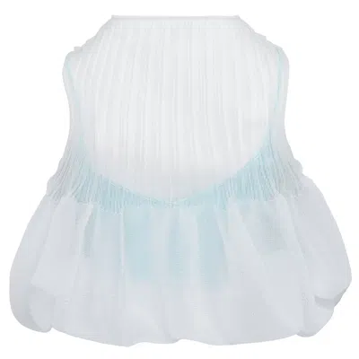 Cfcl Overwrapped Pottery Top In Blue