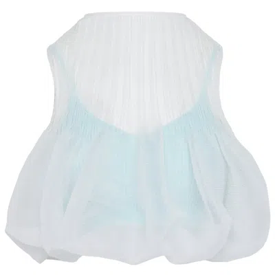 Cfcl Overwrapped Pottery Top In Blue