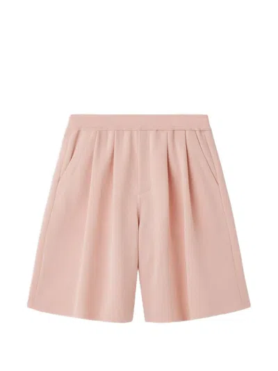 Cfcl Pleated Knitted Shorts In Pink