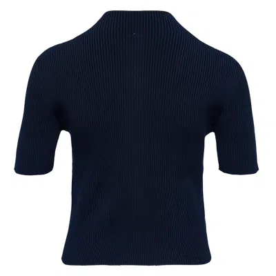 Cfcl Portrait Short Sleeve Top In Blue