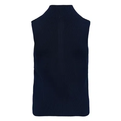 Cfcl Portrait Sleeveless Top In Blue