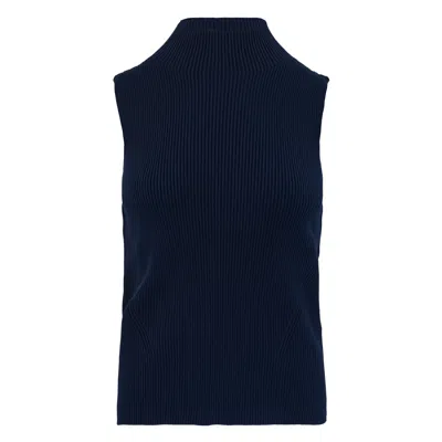 Cfcl Portrait Sleeveless Top In Blue