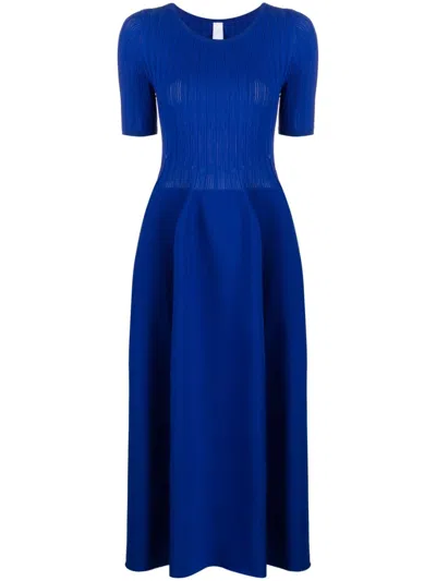 Cfcl Womens Blue Pottery Cardigan Knitted Midi Dress