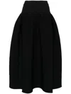 Cfcl Pottery Rib Sweater Skirt In Black
