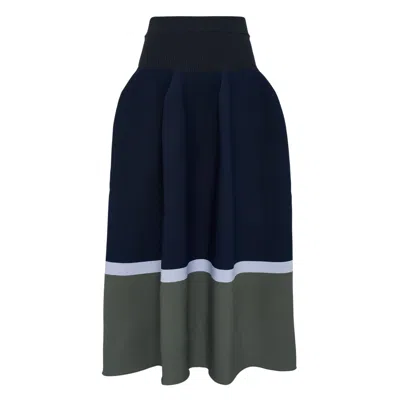 Cfcl Pottery Skirt In Blue