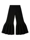 Cfcl Ribbed-flared Trousers In Black
