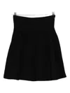 Cfcl Ribbed Mini Skirt In Black