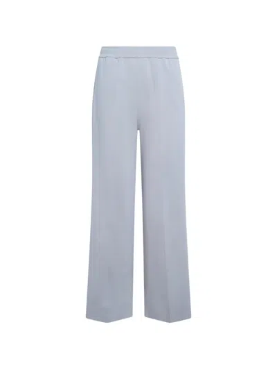 Cfcl Ribbed-knit Wide-leg Trousers In Neutrals