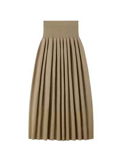 Cfcl Rivulet Midi Skirt In Brown