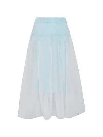 Cfcl Ruffled Skirt In Blue