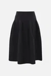 Cfcl Pottery Rib Sweater Skirt In Black
