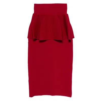 CFCL SKIRTS RED