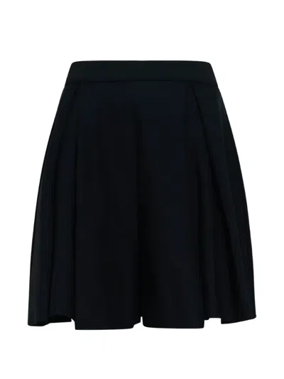 Cfcl Soft Milan Pleated Knitted Shorts In Black