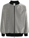 Cfcl Striped Bomber Jacket In Neutrals