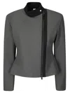 Cfcl Mesh Zip Jacket In Gray