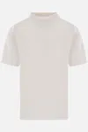 Cfcl Mock Neck T-shirt In White