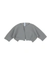 Cfcl Toddler Girl Cardigan Grey Size 3 Recycled Polyester In Grey