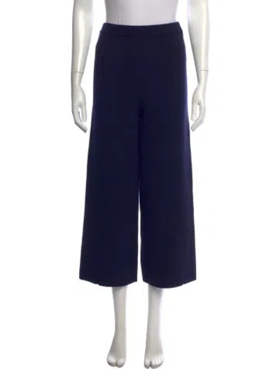 Pre-owned Cfcl Wool Wide Leg Pants W/ Tags In Blue