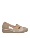 Cft Venice Woman Pumps Light Brown Size 4 Leather In Sand