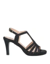 Cft Venice Woman Sandals Black Size 7 Leather
