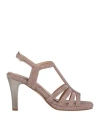 Cft Venice Woman Sandals Blush Size 6 Leather In Pink
