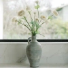 Cg Hunter 27" Artificial White Ranunculus Stems In Green