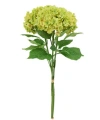 Cg Hunter 35" Light Green Artificial Hydrangea Stems In Light Green