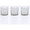 Cg Hunter Etched Glass Candleholders In Transparent
