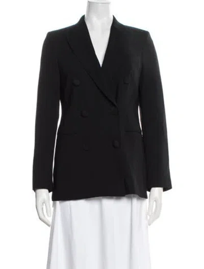 Pre-owned Ch Carolina Herrera Blazer In Black